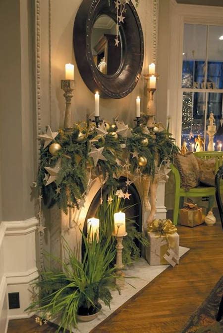 40+ Wonderful Christmas Mantel Decorations Ideas - All About Christmas