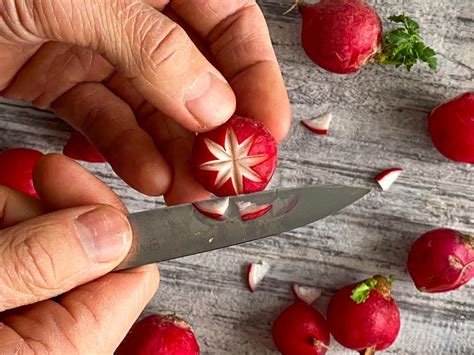 How to Cut Fruit and Vegetables into Fancy Shapes | Food Goals | Food Network