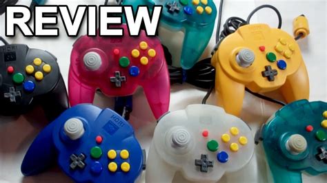 N64 Hori Mini Pad Controller Review & Comparison - YouTube