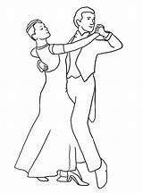Dance Coloring Pages sketch template