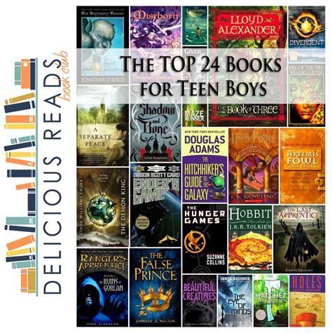 Author Robin King, Blog: Top 24 Books for Teen Boys