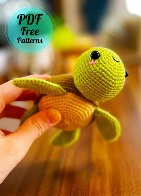 Crochet Cute Turtle Molly PDF Free Pattern - Amigurumiday