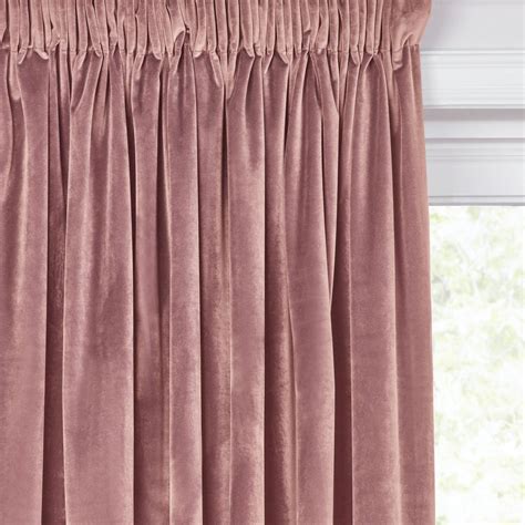 Dusty Rose Luxury Velvet Curtain , Window Curtain Panels, Blush Pink Velvet Curtains Curtains ...