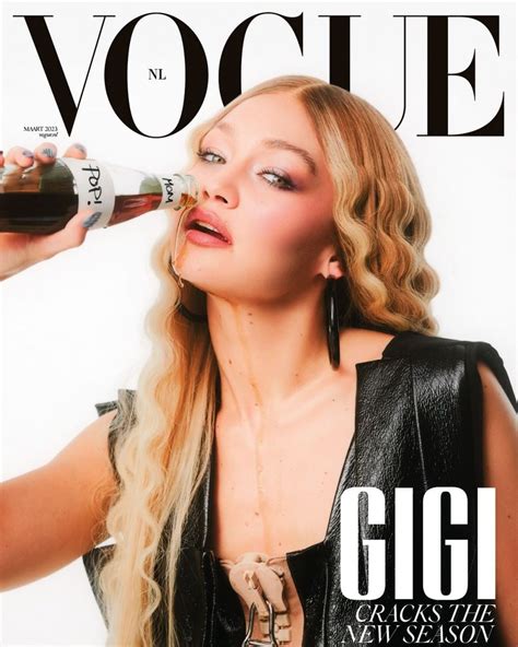 Gigi Hadid - Vogue Netherlands March 2023 • CelebMafia