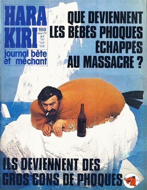 Hara Kiri – 17 couvertures trash et WTF des années 60 (avec images) | Bébé phoque, Kiri, Phoque