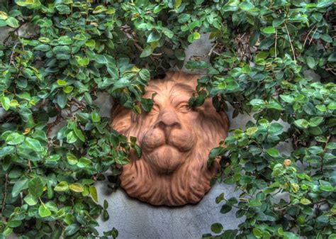 Lion | Experiments in HDR at the RenFest - Lion wall ornamen… | Flickr