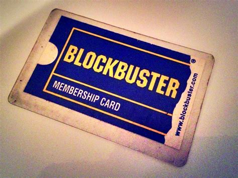 my blockbuster membership card issued to me in 1999 | Flickr