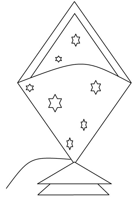 Entrelosmedanos: Kites Coloring Pages