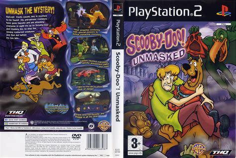 Scooby-Doo - Unmasked PS2 cover