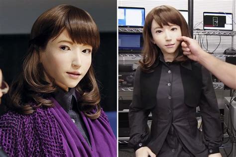 Erica the Japanese robot is so lifelike she 'has a soul' and can tell JOKES... although they ...