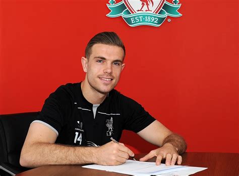 Jordan Henderson contract: Liverpool midfielder signs new £100,000-a ...