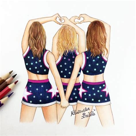 We love each other | Dibujos de pinterest, Mejores amigas dibujo, Fotos de tres amigas