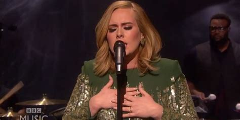 Watch Adele Perform 'Hello' Live for the First Time - Adele BBC One ...