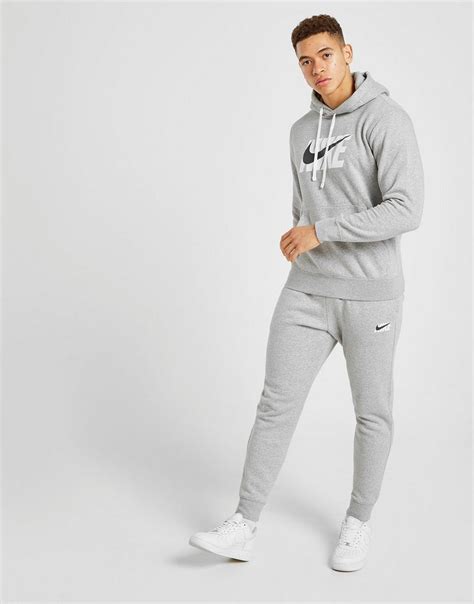 Buy Grey Nike Club Overhead Hoodie | JD Sports | JD Sports Ireland