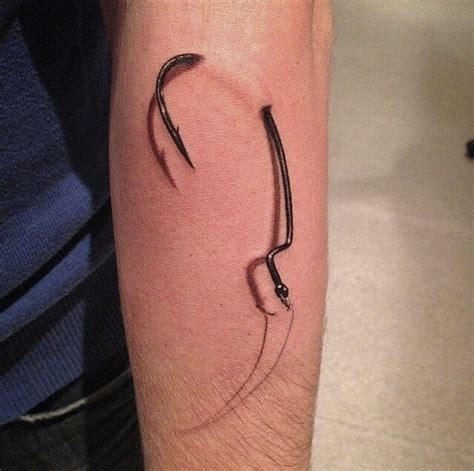 Fish hook tattoo | Fishing hook tattoo, Hook tattoos, Sleeve tattoos