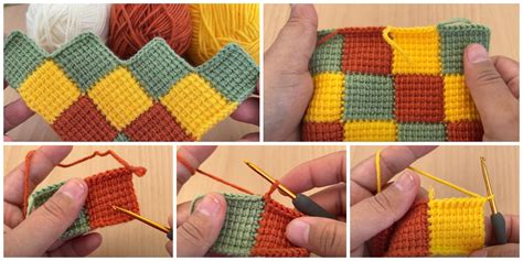 Super Easy Tunisian Crochet Stitch - Crochet Kingdom