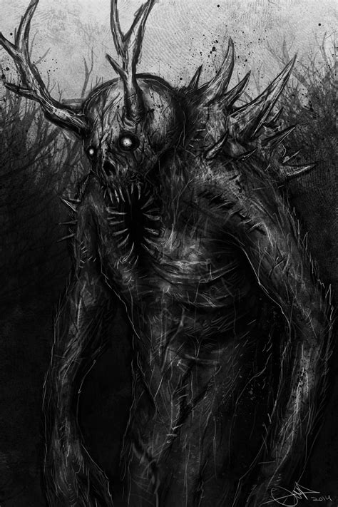 Demon In Woods by Eemeling on DeviantArt