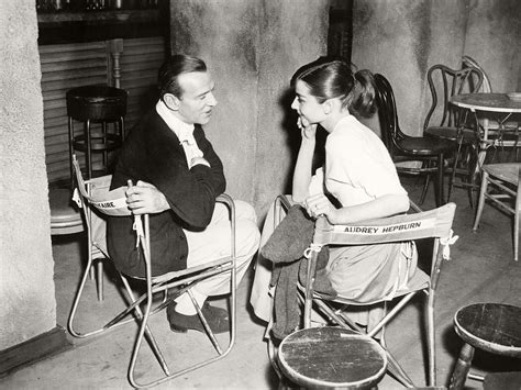 Audrey Hepburn and Fred Astaire on set for Funny Face. | Audrey hepburn funny face, Fred astaire ...