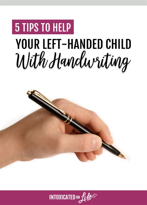 5 Tips to Help Your Left-Handed Child with Handwriting