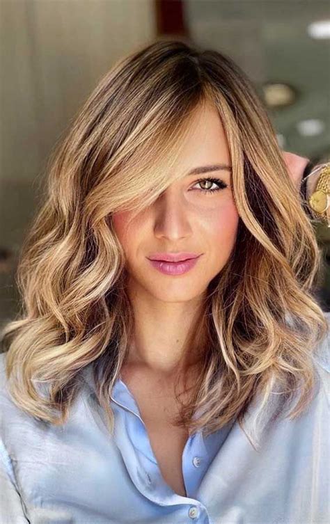 50 Trendy Hair Colors To Wear in Winter : Mocha & Blonde French Balayage | Blonde hair color ...