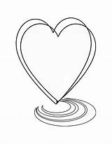 FREE Heart Coloring Page  Edit Online & Download Templatenet sketch template