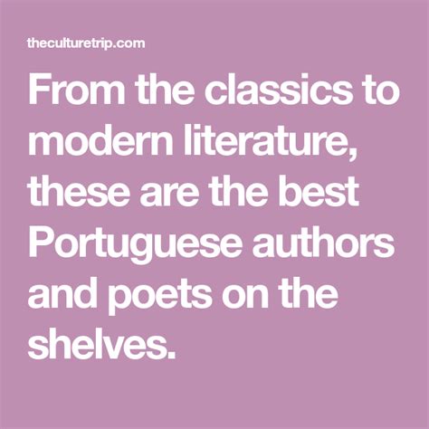 An Introduction to Portuguese Literature in 6 Authors | Literature, Nobel prize in literature ...