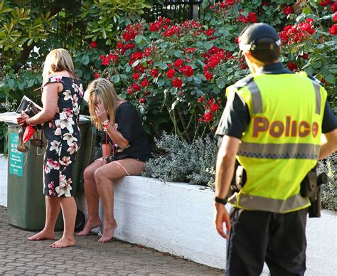 When the races go WRONG: Aussies get very boozy at the Melbourne Cup | Daily Star