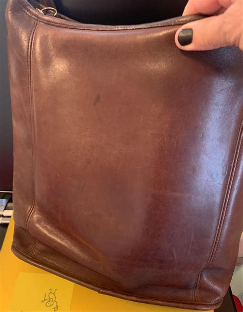 Cleaning vintage Coach bag? : r/Leather