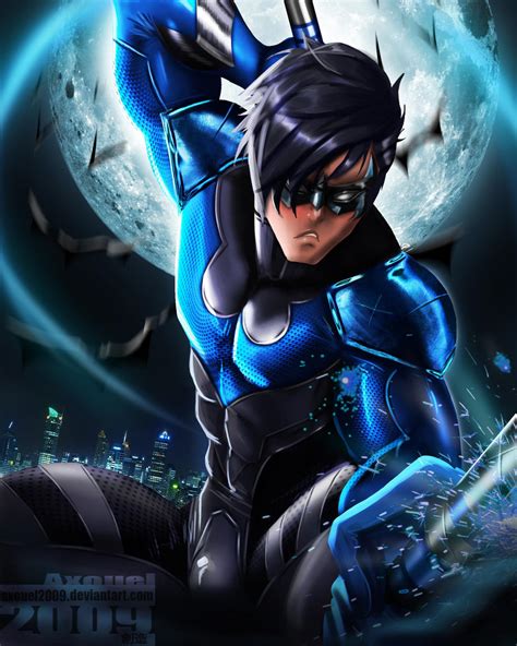 Nightwing by axouel2009 on DeviantArt