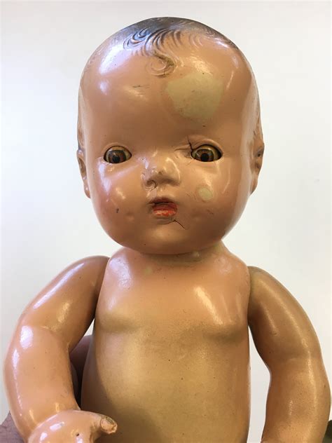 Antique Composition Baby Doll Eyes Open / Close ca. 1930s | Etsy