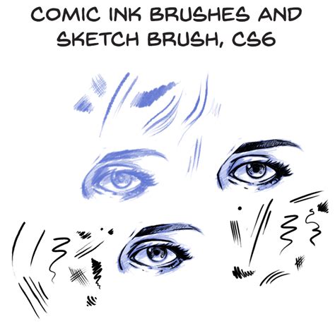 Comic Ink Brushes - Brushes - Fbrushes