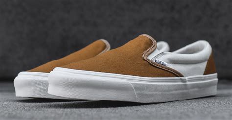 Vans Vault Classic Slip-On LX Golden Brown - Sneaker Bar Detroit