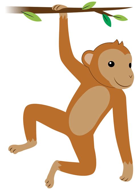 Hanging Monkey Clipart Free