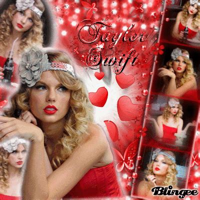 Taylor Swift Beautiful in red ♥ Picture #122203520 | Blingee.com