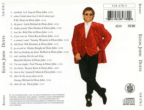 Elton John - Duets (1993) / AvaxHome