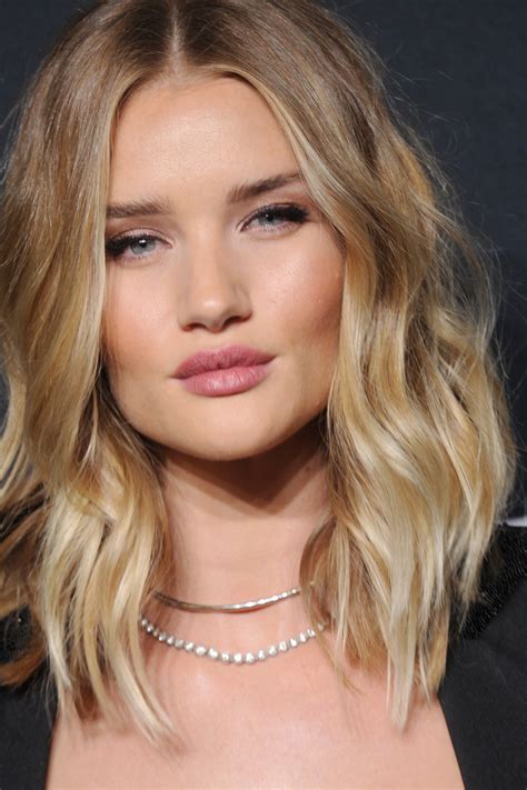 SHAG CUT There are undone waves and then there's model Rosie Huntington-Whiteley, whose shaggy ...