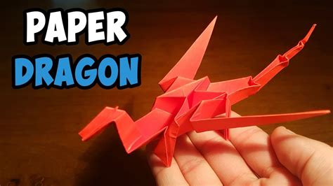 How To Make an Easy Origami Dragon | Easy origami dragon, Origami easy ...