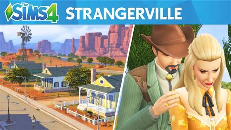 VISITE DE STRANGERVILLE - SIMS 4 - YouTube