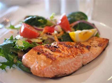 Free Images : dish, meal, food, salad, produce, seafood, close up, vegetables, smoked salmon ...