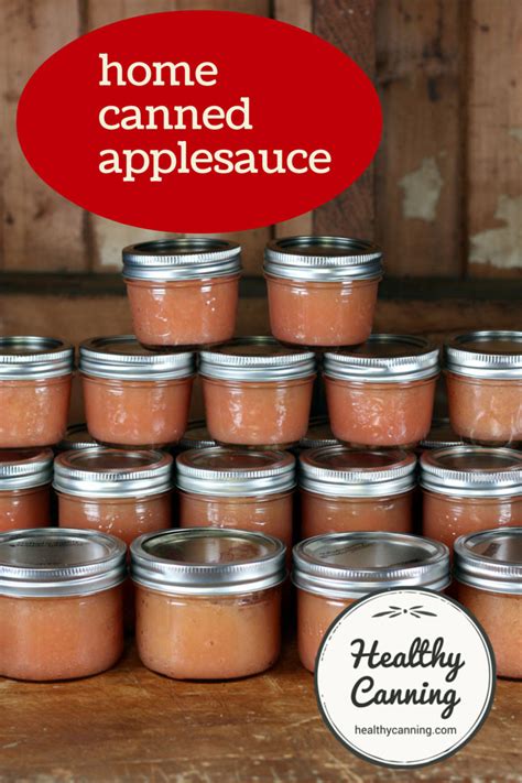 Canning applesauce - Healthy Canning in Partnership with Facebook Group Canning for beginners ...