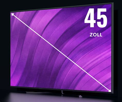 45 Zoll Fernseher - HEIMKINO CHECK