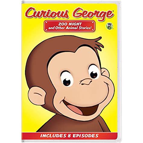 Curious George: Zoo Night & Other Animal Stories (DVD) - Walmart.com - Walmart.com