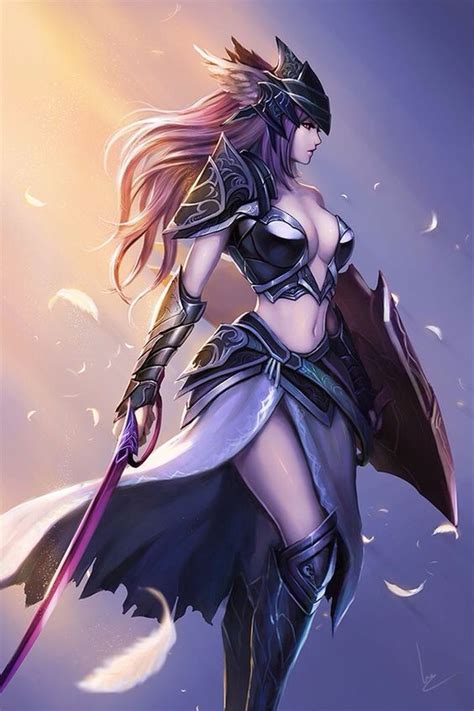 Anime girl with armor | Anime & Manga | Pinterest | Armors, Character art and Anime warrior