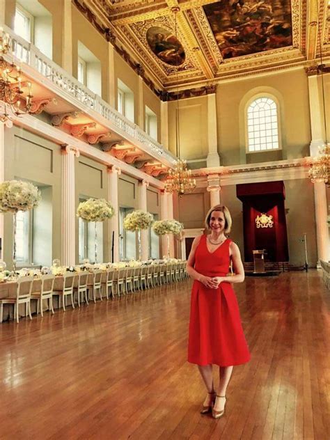 Dr Lucy Worsley seems pleased with the New Dining Room Decor at the Worsley Residence. | Lucy ...