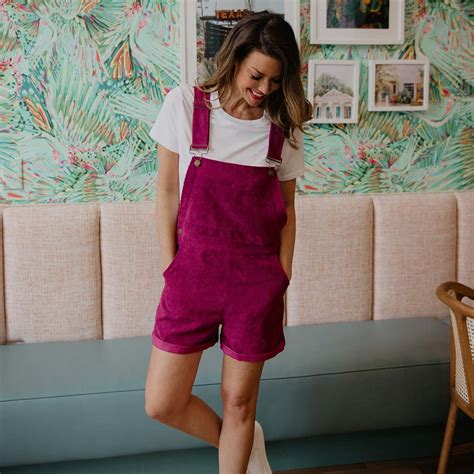 Corduroy Women's Overalls