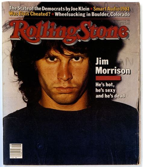 Rolling Stone Covers | Rolling stone magazine cover, Jim morrison, Rolling stones magazine