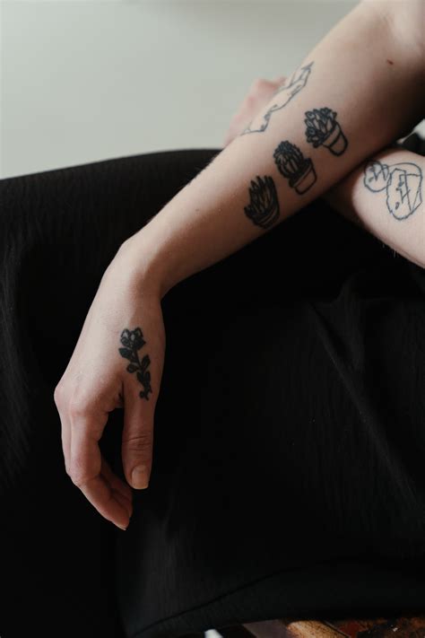 Black and White Skull Tattoo · Free Stock Photo