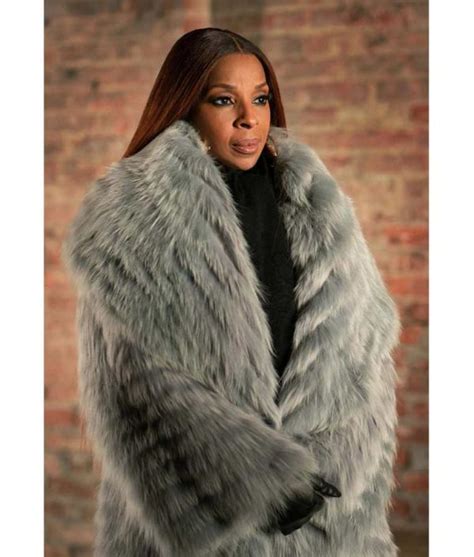 Power Book II Ghost Mary J. Blige Fur Coat | Monet Fur Coat