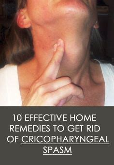 10 Effective Home Remedies for Tightness in throat (cricopharyngeal spasm) | Throat remedies ...