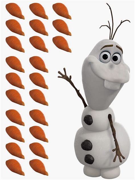 The Sketchpad: PIN THE CARROT ON OLAF (High-Resolution)